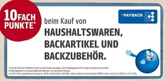 REWE Payback 10fach punkte Angebot