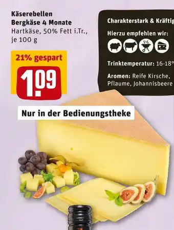 REWE Käserebellen bergkäse Angebot