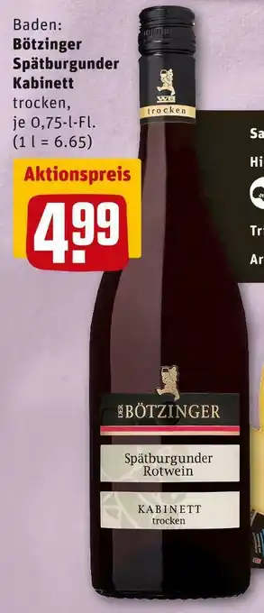 REWE Bötzinger rotwein Angebot