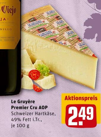 REWE Le gruyère premier cru aop Angebot