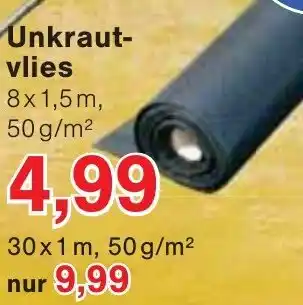 Jawoll Unkrautvlies Angebot