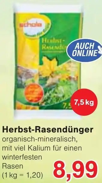 Jawoll Herbst-Rasendünger Angebot