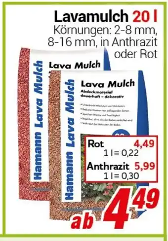 CENTERSHOP Lavamulch Angebot