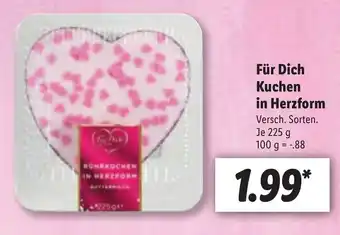 Lidl Für Dich Kuchen in Herzform 225g Angebot