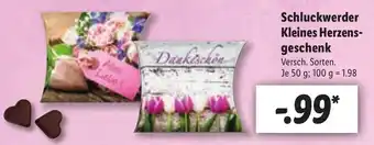 Lidl Schluckwerder Kleines Herzensgeschenk 50g Angebot