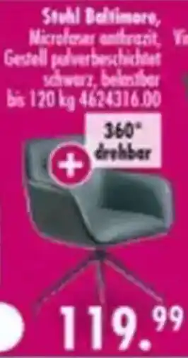 Möbel Boss Stuhl Baltimore Angebot