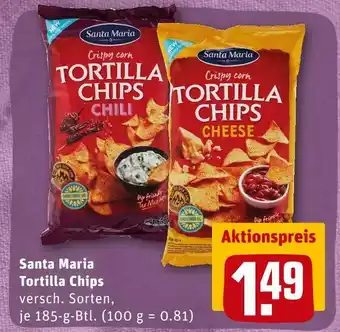 REWE Santa maria tortilla chips Angebot