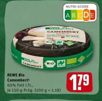 REWE Rewe bio camembert Angebot