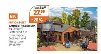 Müller Bahnbetriebswerk H0 Angebot