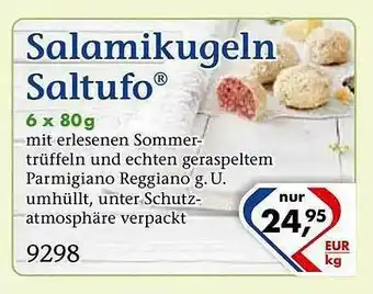 Recke Fleischwaren Salamikugeln Saltufo Angebot