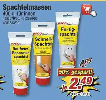 Poco Spachtelmassen Angebot