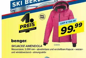 Hervis Benger Skijacke Amendola Angebot