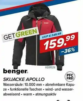 Hervis Benger Skijacke Apollo Angebot