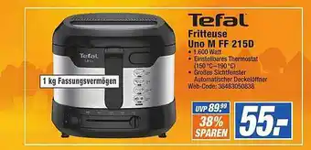 expert Octomedia Tefal Fritteuse Uno M Ff 215d Angebot