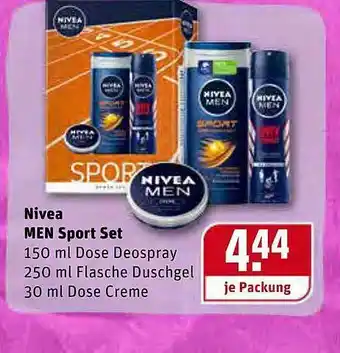 REWE Nivea Men Sport Set Angebot