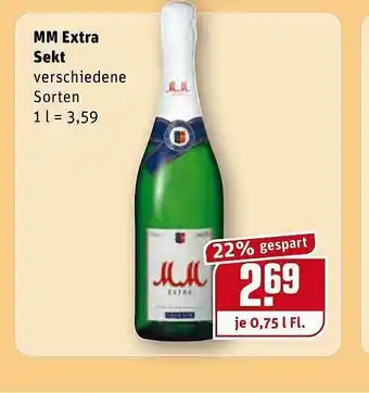 REWE Mm Extra Sekt Angebot