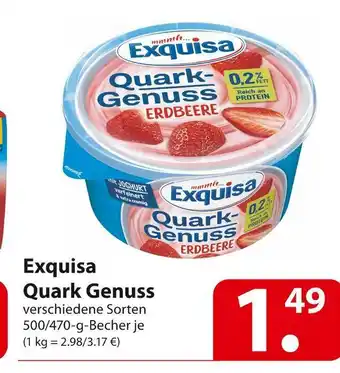 Famila Nord Ost Exquisa quark genuss Angebot