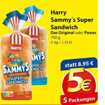 Famila Nord Ost Harry sammy ́s super sandwich Angebot