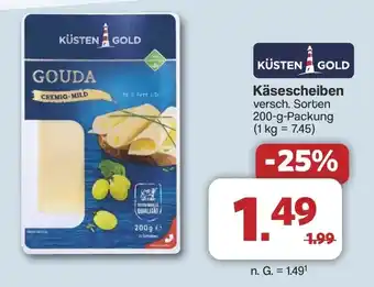 Famila Nord West KÜSTEN GOLD Käsescheiben Angebot