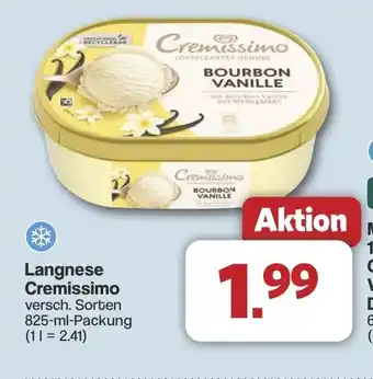 Famila Nord West Langnese Cremissimo Angebot