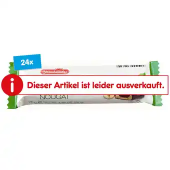 Netto Marken-Discount Schluckwerder Edelmarzipan-Nougat Baumstamm 75 g, 24er Pack Angebot