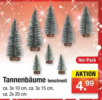 Zimmermann Tannenbäume Angebot
