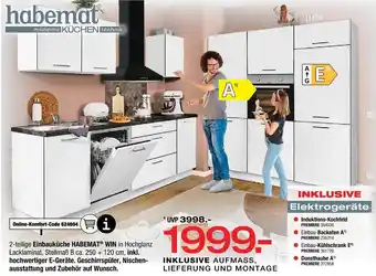Ostermann Habemat einbauküche win Angebot