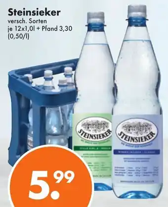 Trink und Spare Steinsieker 12x1L Angebot