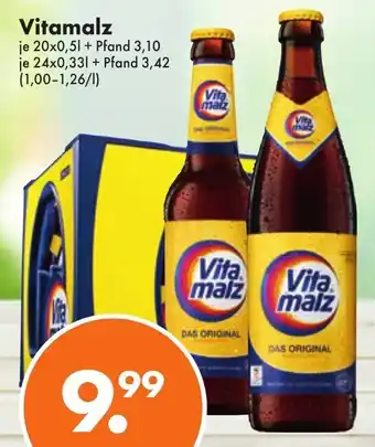 Trink und Spare Vitamalz 20x0,5L/24x0,33L Angebot