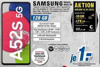 Expert Klein Samsung Galaxy A52s 5G Angebot