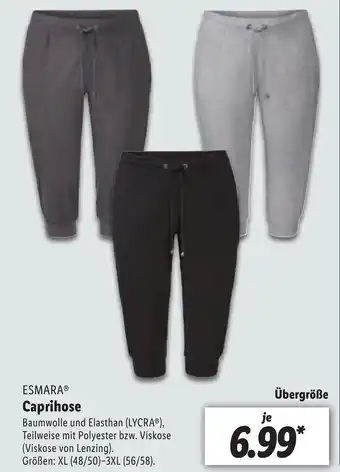 Lidl Esmara Caprihose Angebot