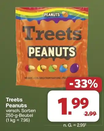 Famila Nord West Treets Peanuts Angebot