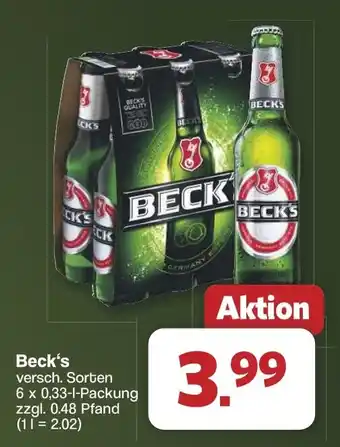 Famila Nord West Beck's Angebot