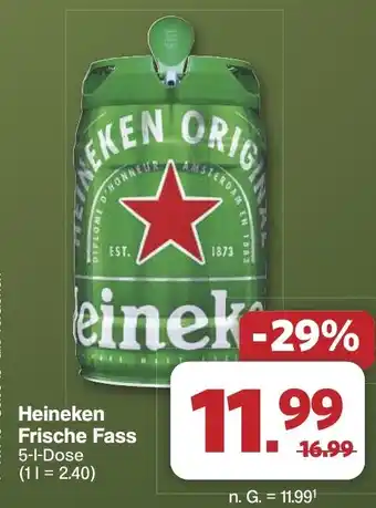 Famila Nord West Heineken Frische Fass Angebot