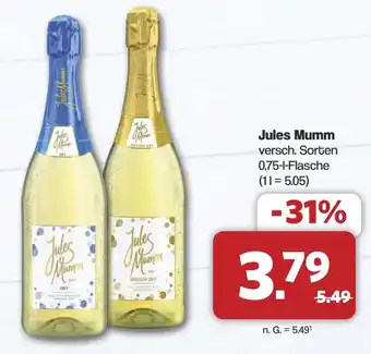 Famila Nord West Jules Mumm Angebot