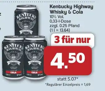 Famila Nord West Kentucky Highway Whisky & Cola Angebot