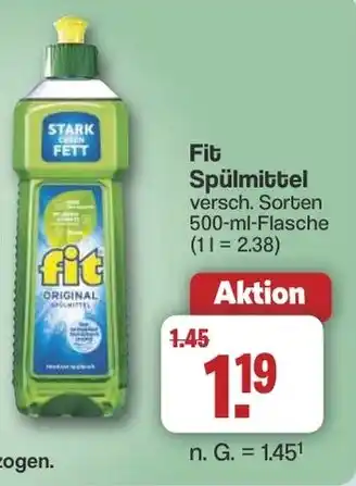 Famila Nord West Fit Spülmittel Angebot