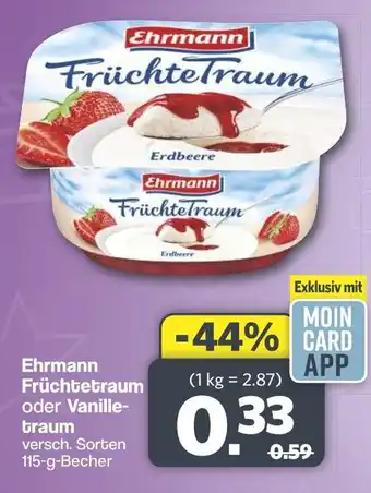 Famila Nord West Ehrmann Früchtetraum oder Vanilletraum Angebot