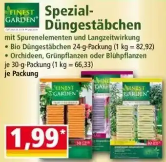 Norma FINEST - GARDEN Spezial- Düngestäbchen Angebot