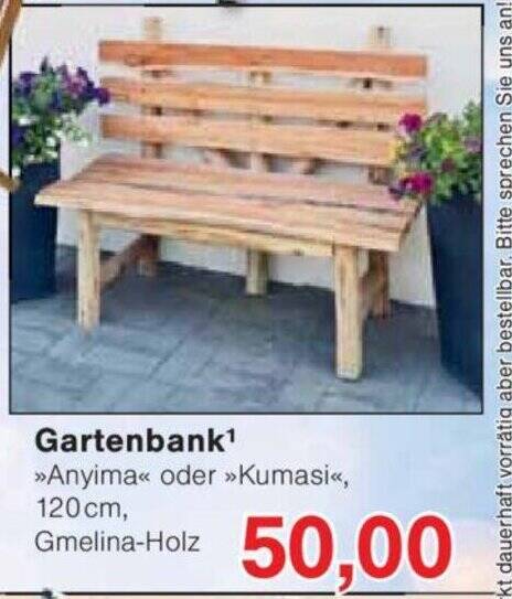 Gartenbank¹ Angebot bei Jawoll