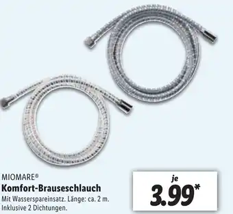 Lidl Miomare Komfort Brauseschlauch Angebot