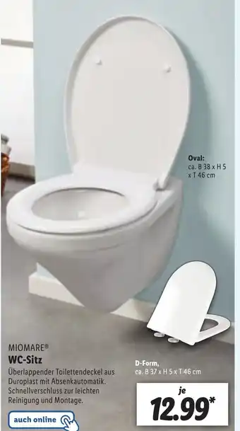 Lidl Miomare WC-Sitz Angebot