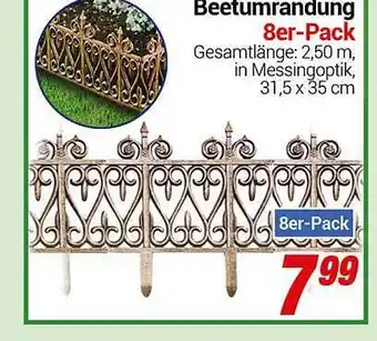 CENTERSHOP Beetumrandung Angebot