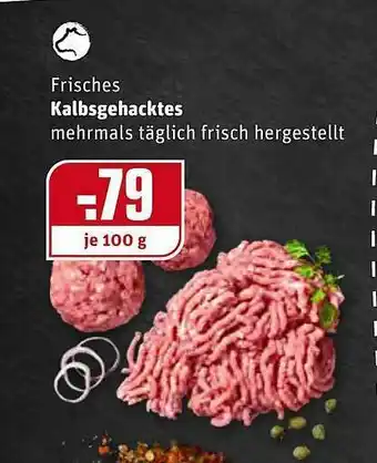 REWE Kalbsgehacktes Angebot