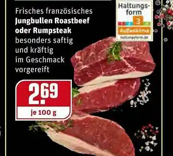 REWE Jungbullen Roastbeef Oder Rumpsteak Angebot