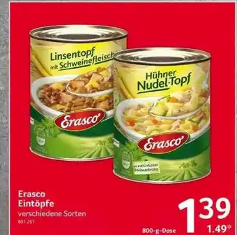 Selgros Erasco Eintöpfe Angebot