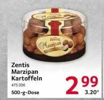Selgros Zentis Marzipan Kartoffeln Angebot