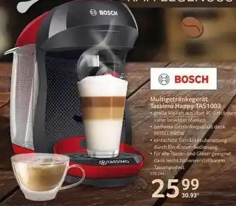 Selgros Bosch Multigetränkegerät Tassimo Happy Tas1003 Angebot