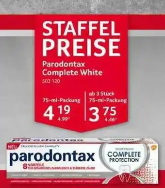 Selgros Parodontax Complete White Angebot