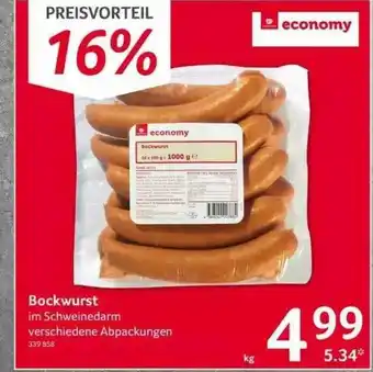 Selgros Bockwurst Economy Angebot